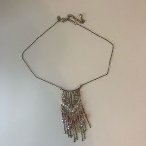 Lia Sophia Beaded Chain Necklace
